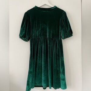 BOOHOO green Christmas dress, size 14